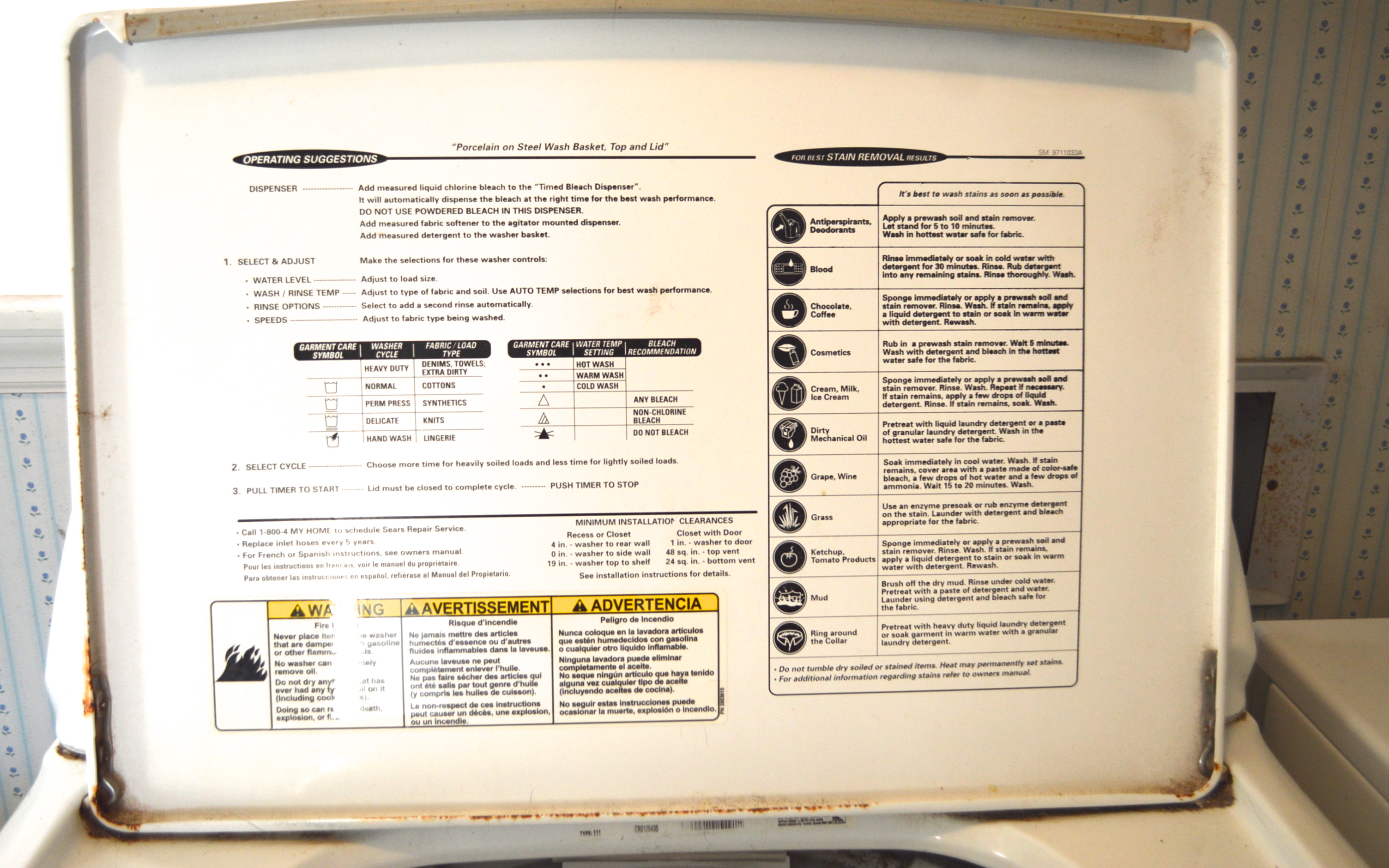 Kenmore Elite Washer