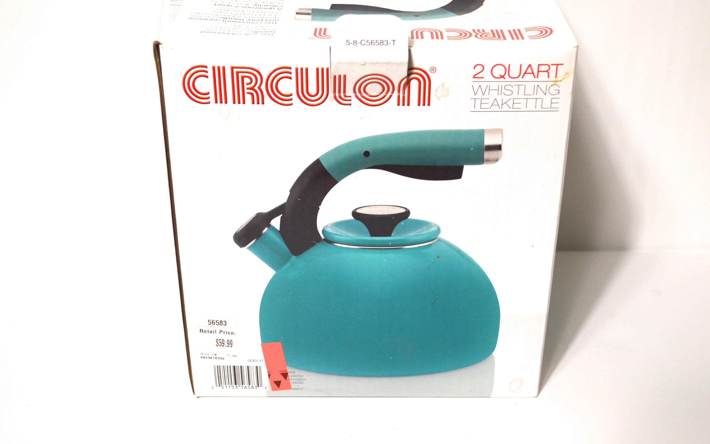 Circulon Two Quart Whistling Tea Kettle