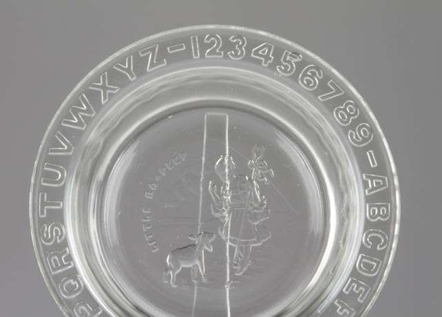 SH Vintage ABC, Little Bo Peep Glass Bowl