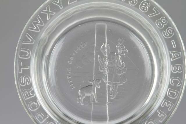 SH Vintage ABC, Little Bo Peep Glass Bowl