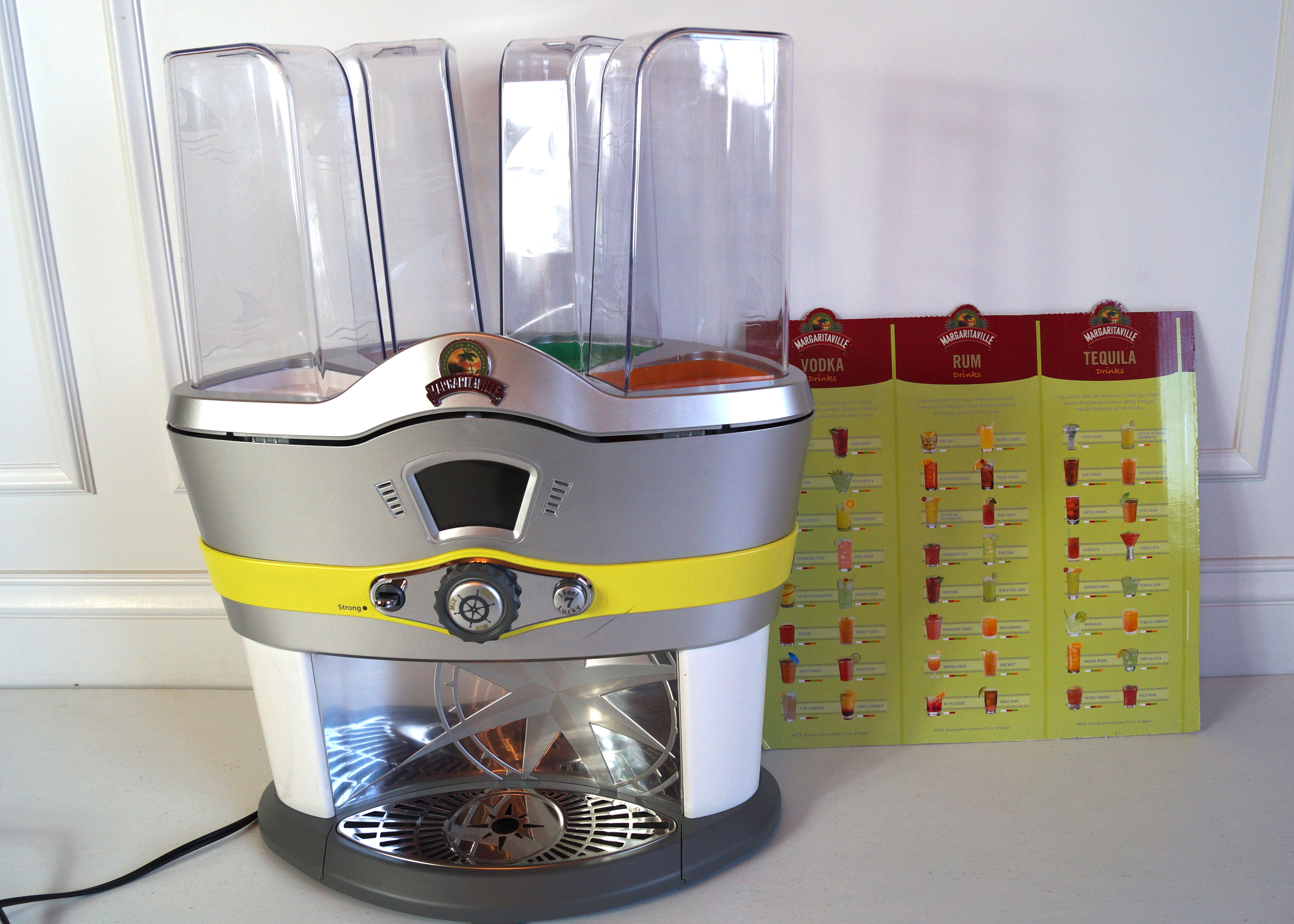 Margaritaville Mixed Drink Maker and Recipe Board