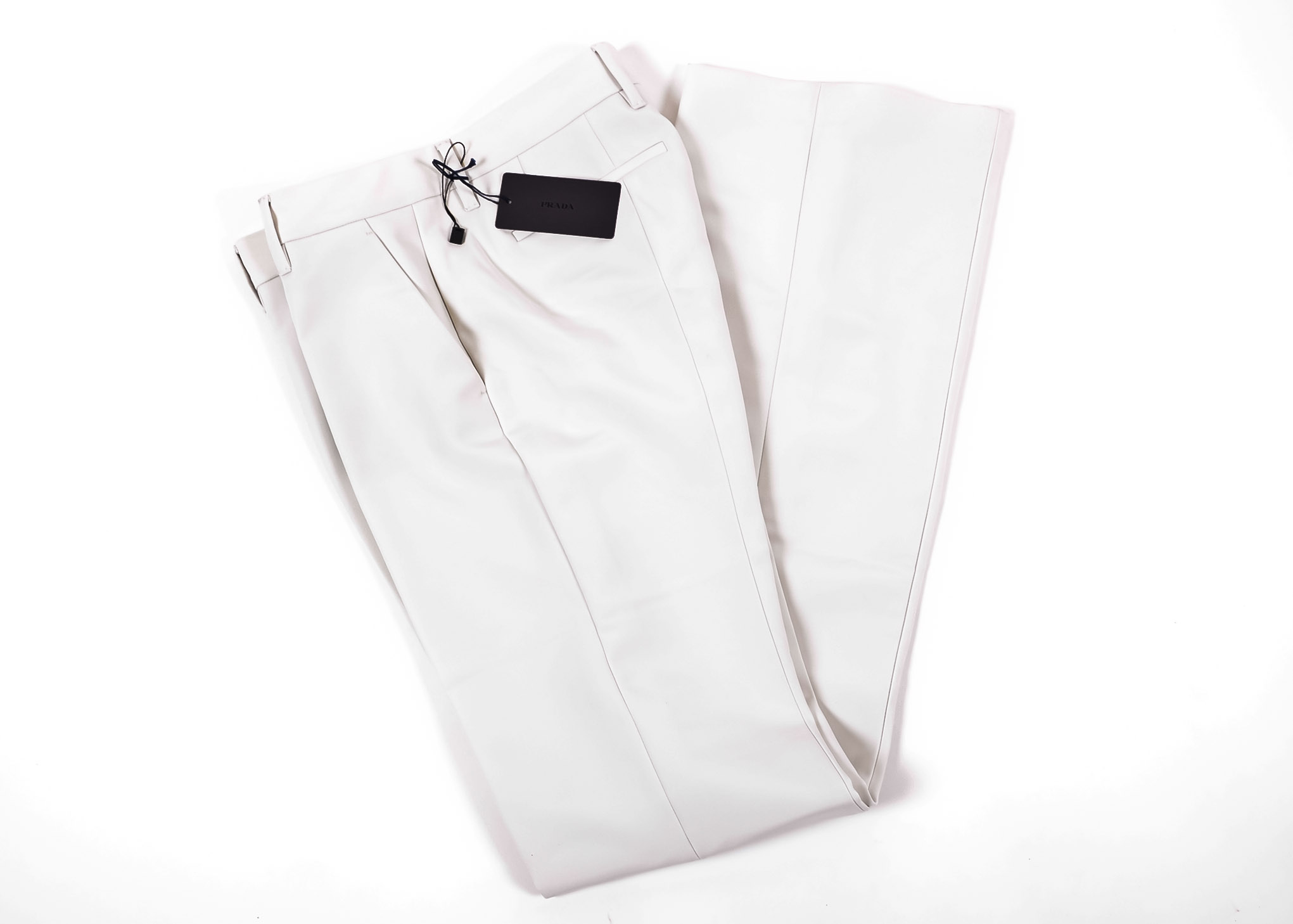 Prada Chinos in White