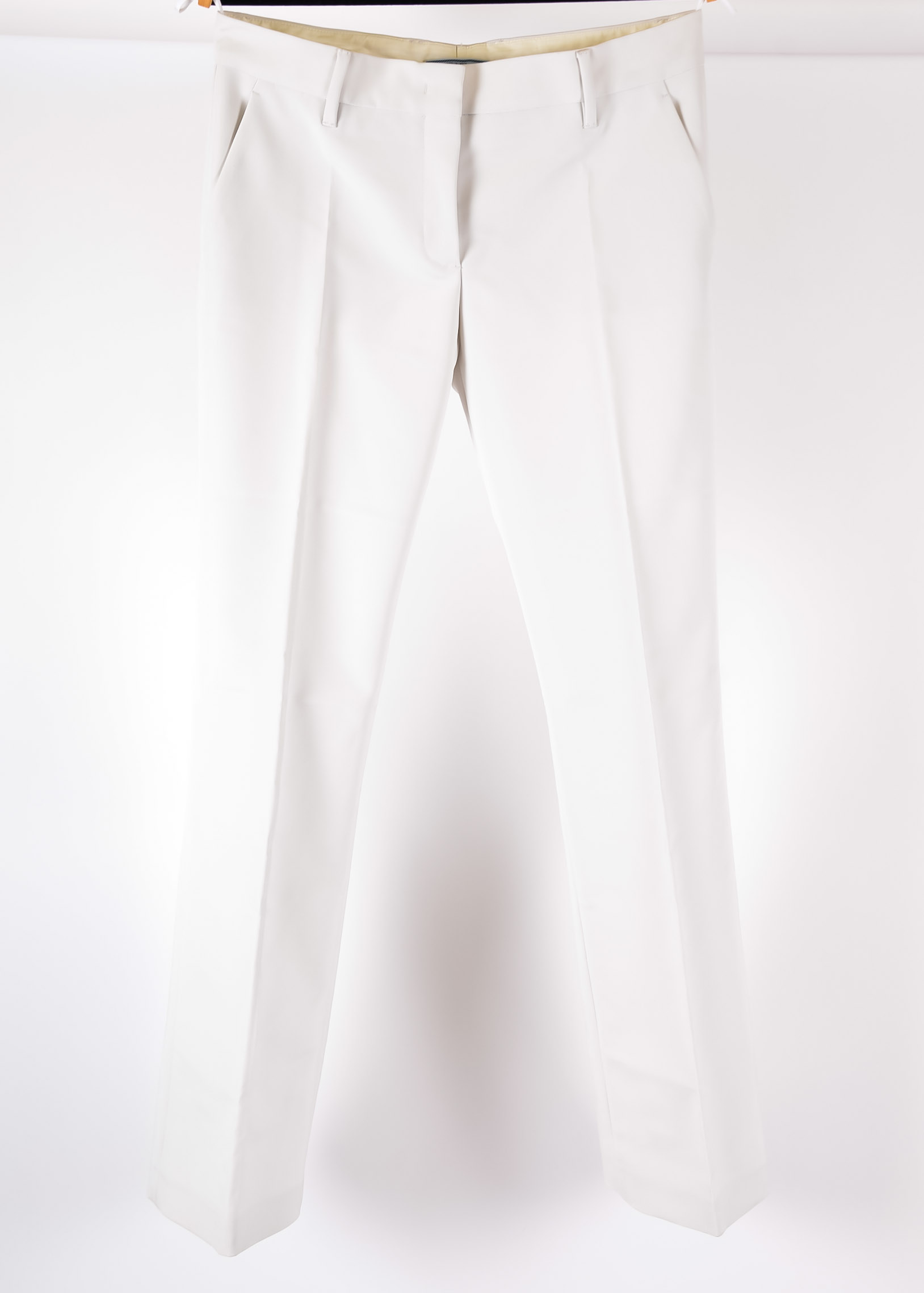 Prada Chinos in White