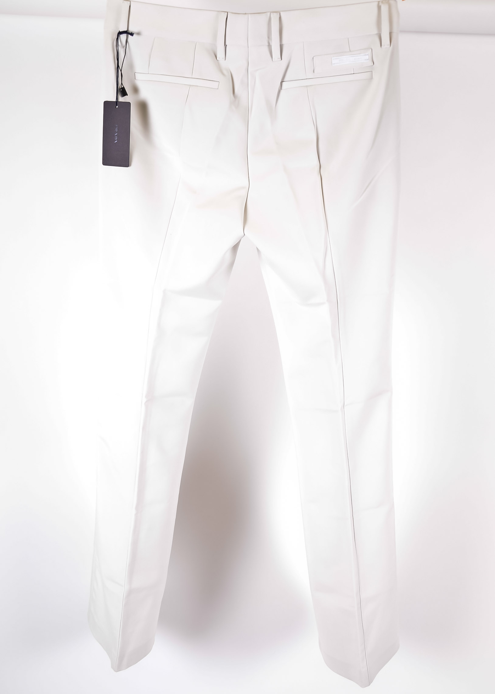 Prada Chinos in White