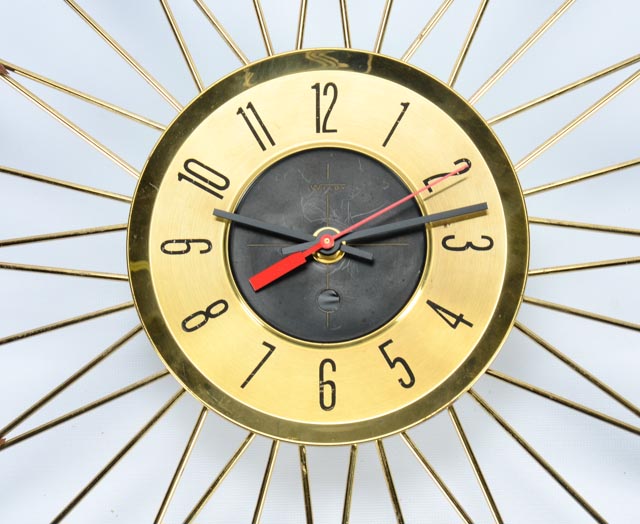 Mid Century Modern Welby Wall Clock