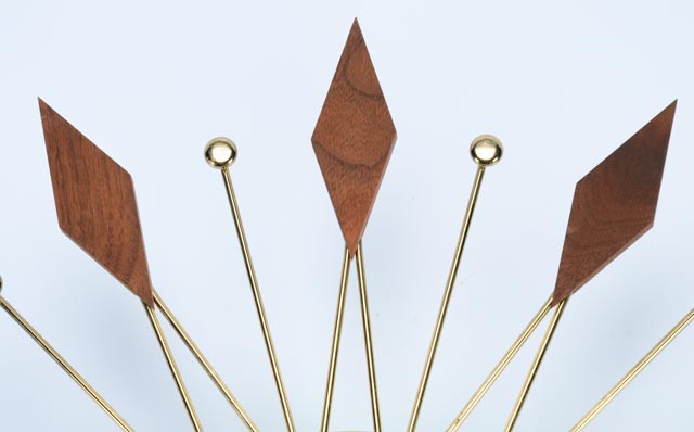 Mid Century Modern Welby Wall Clock