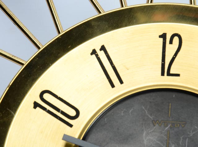 Mid Century Modern Welby Wall Clock