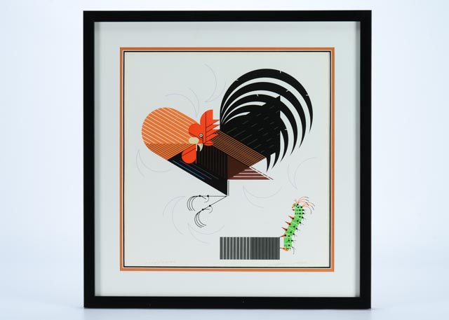 “Crawling Tall” Original Charley Harper Serigraph