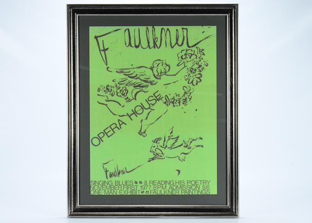 1977 Henry Faulkner: Opera House Exhibition Poster