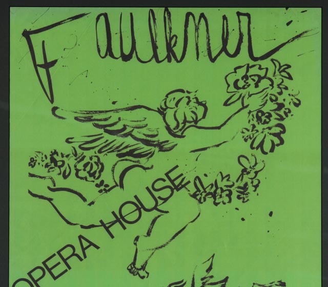 1977 Henry Faulkner: Opera House Exhibition Poster