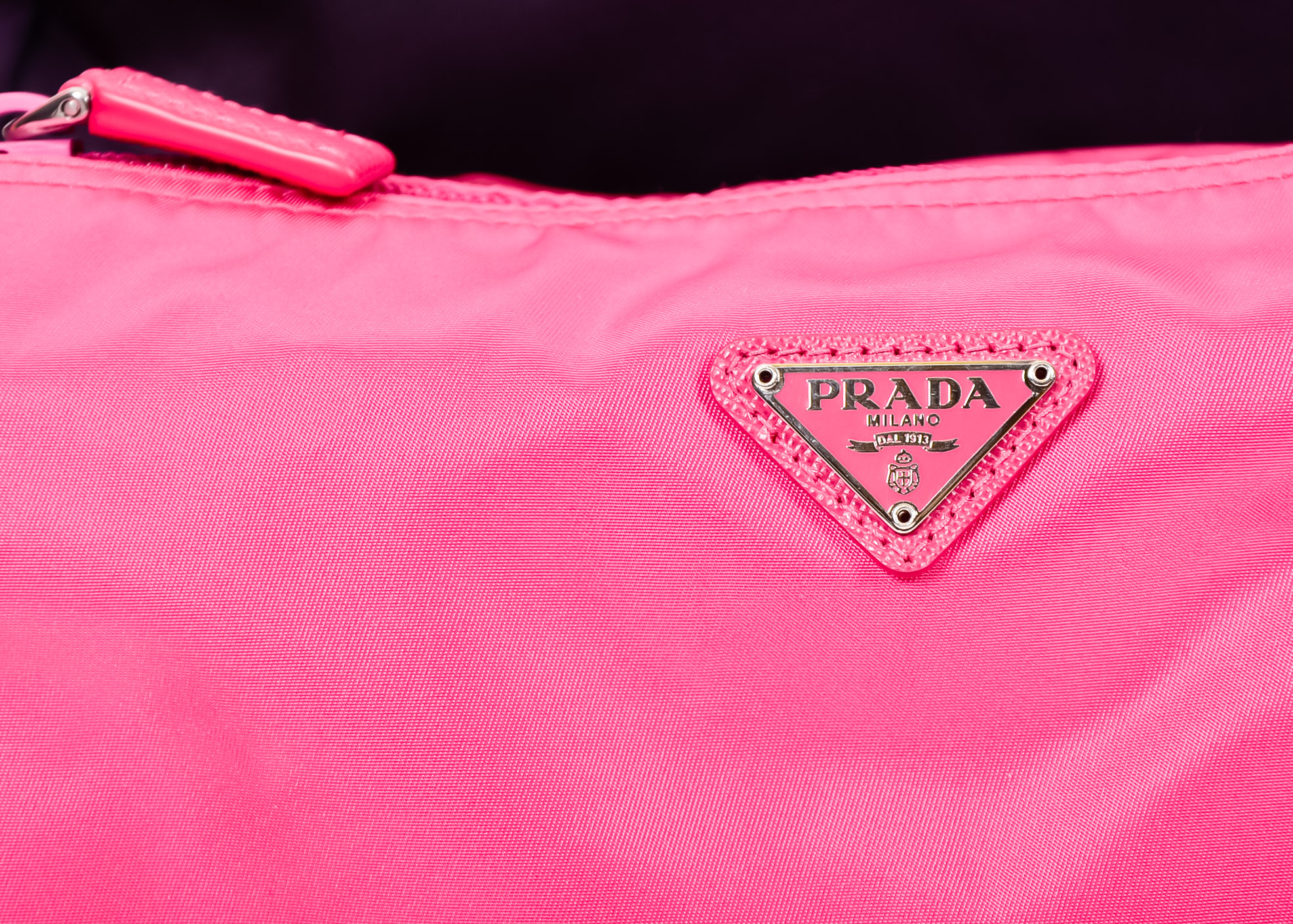 Pink Prada Clutch