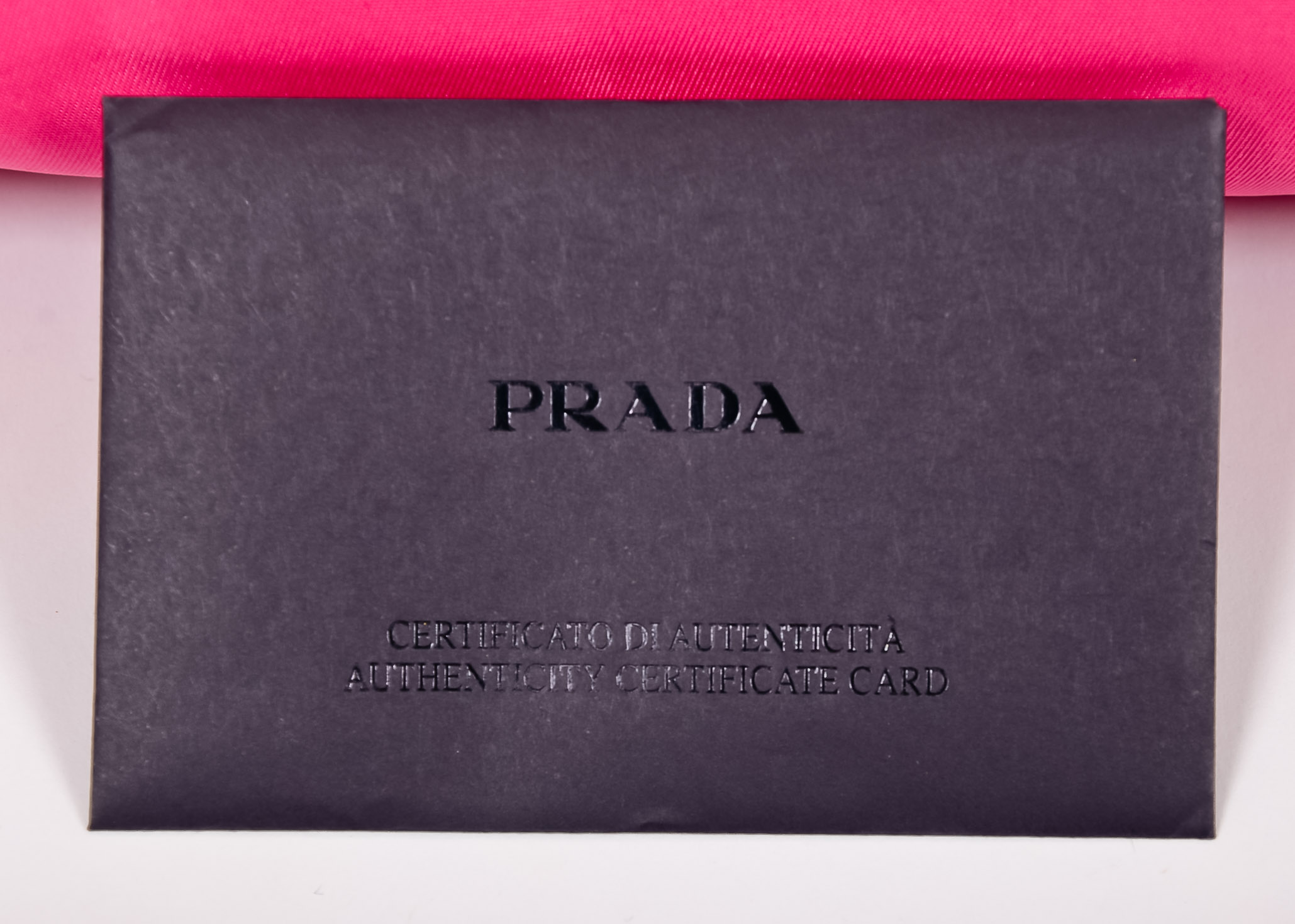 Pink Prada Clutch