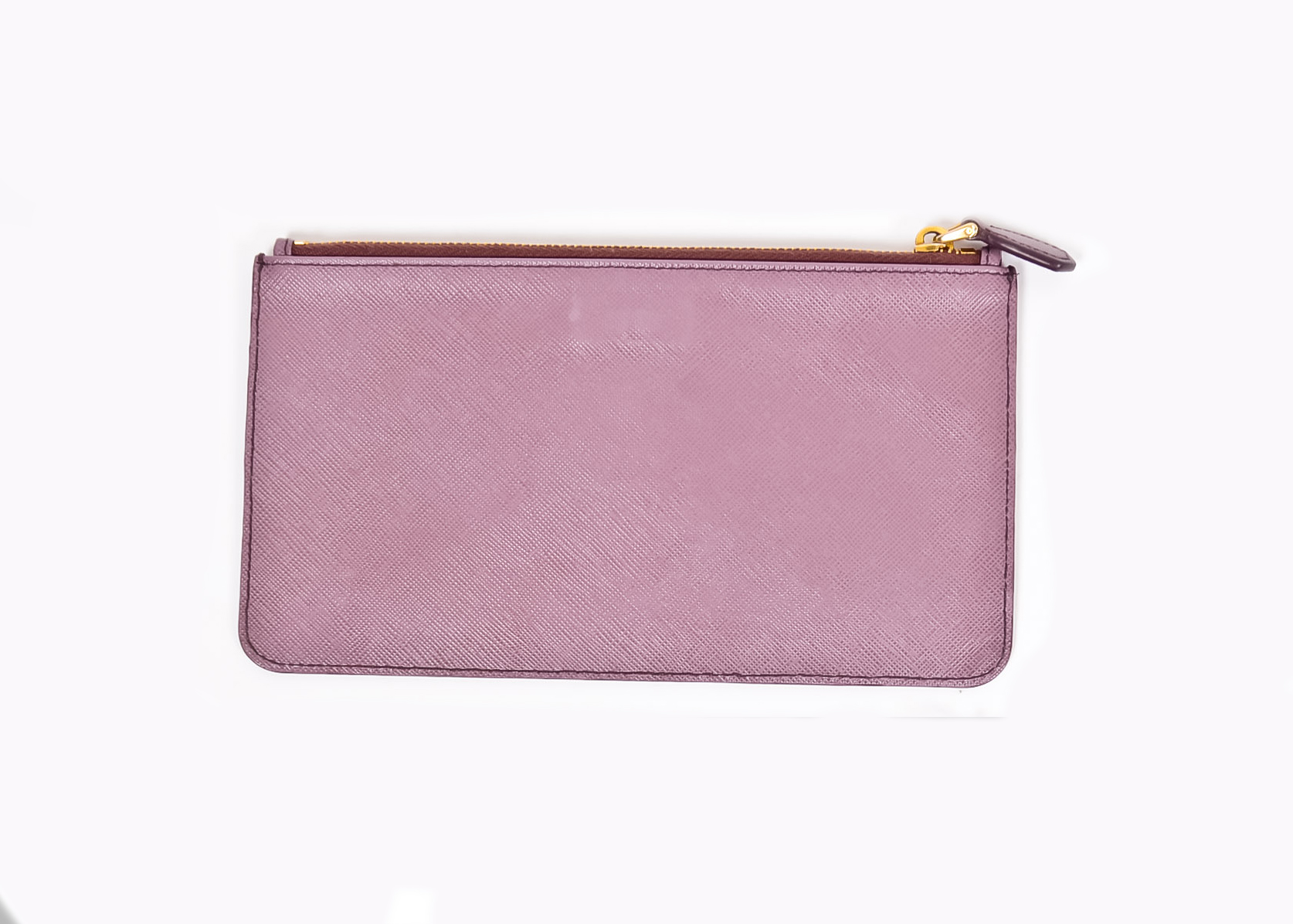 Prada Zippered Pouch in Plum