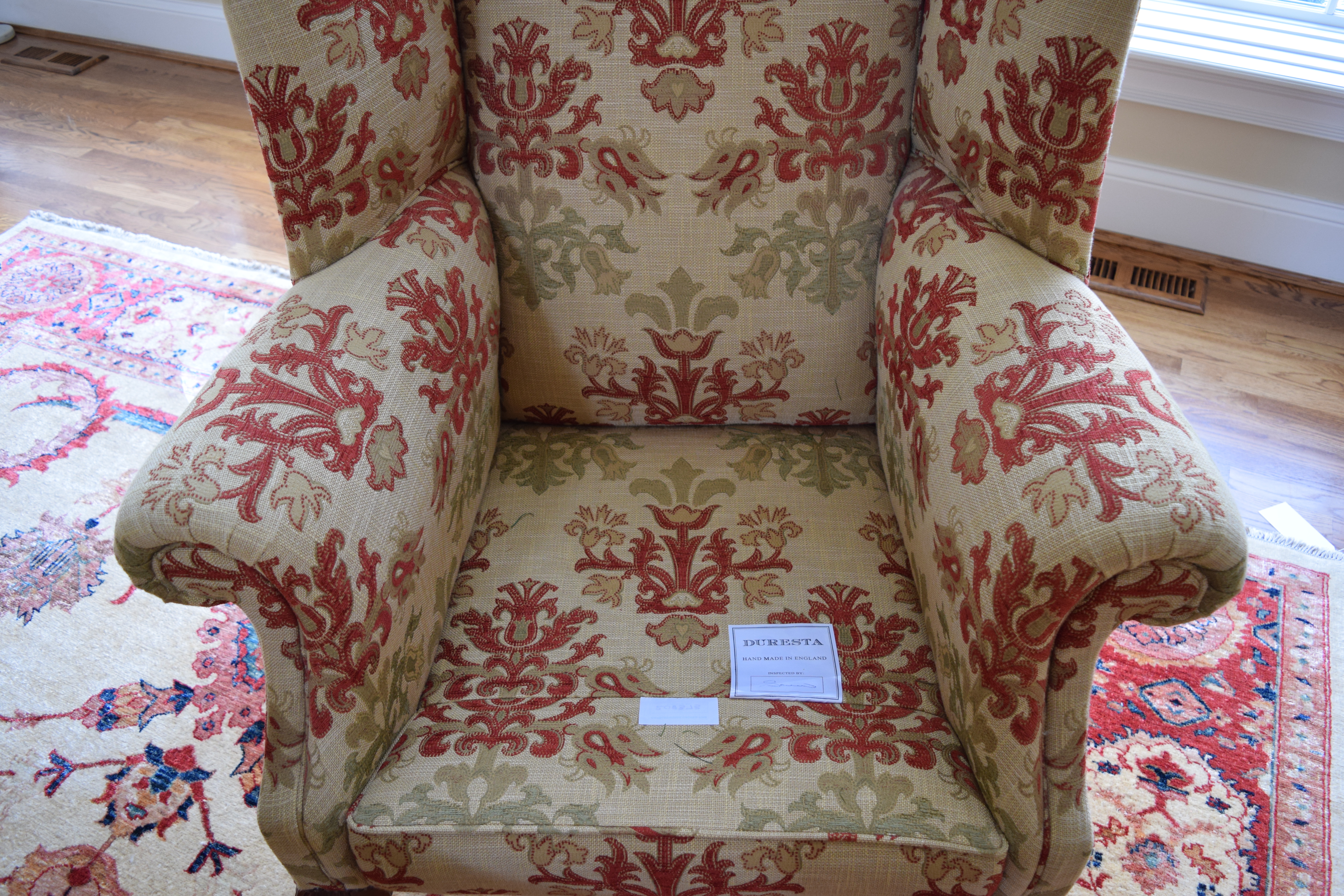 Duresta Devonshire Upholstered Wingback Chair #2