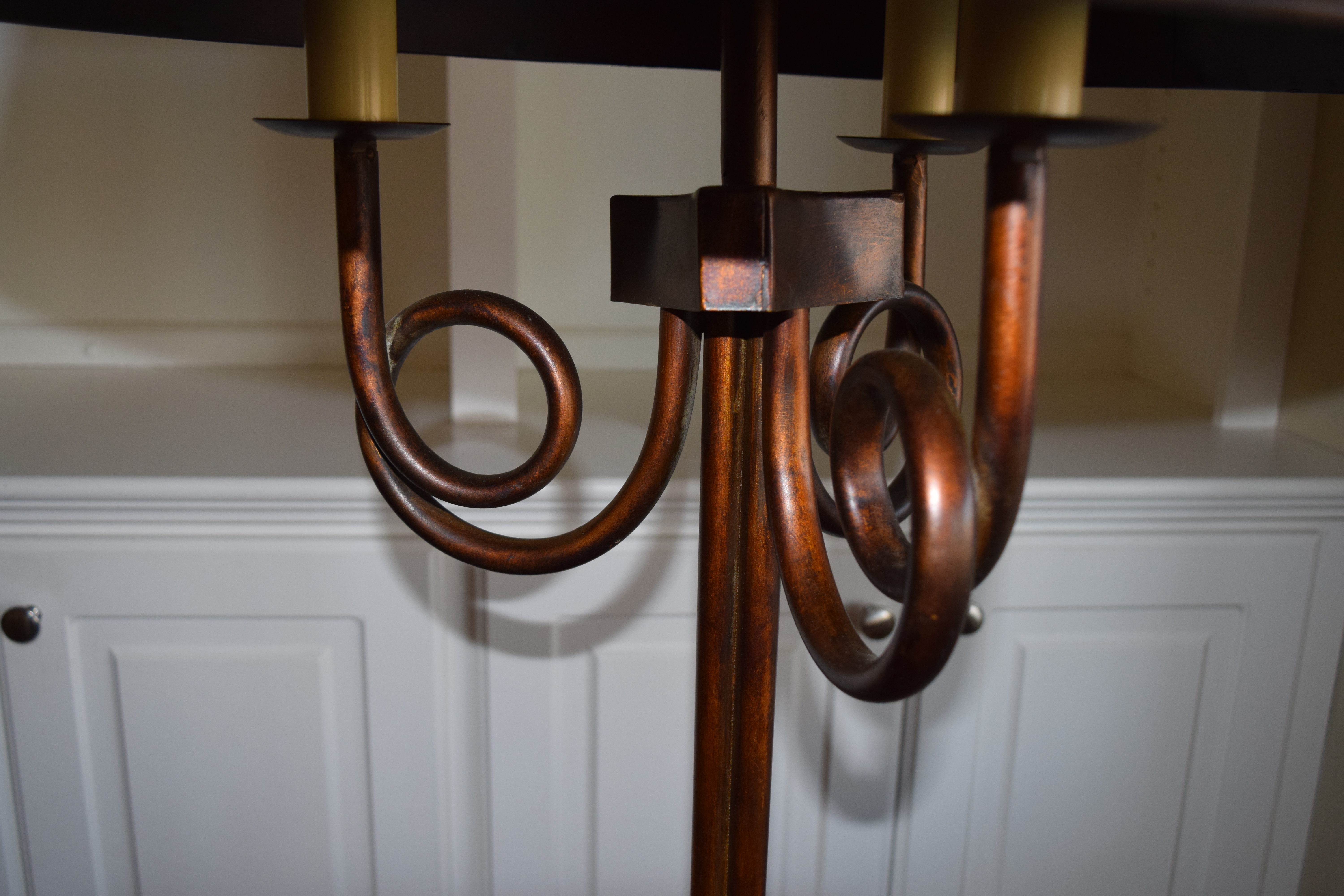 Designer Table Lamp with Tin Shade