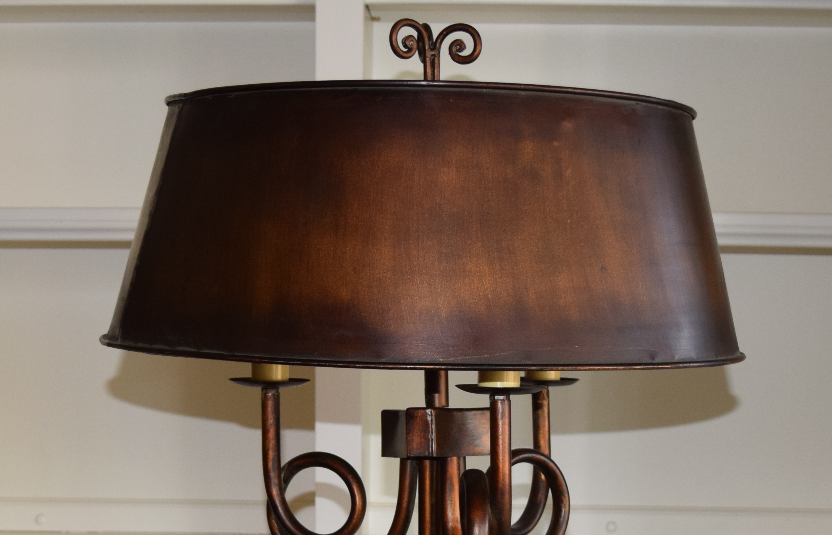 Designer Table Lamp with Tin Shade