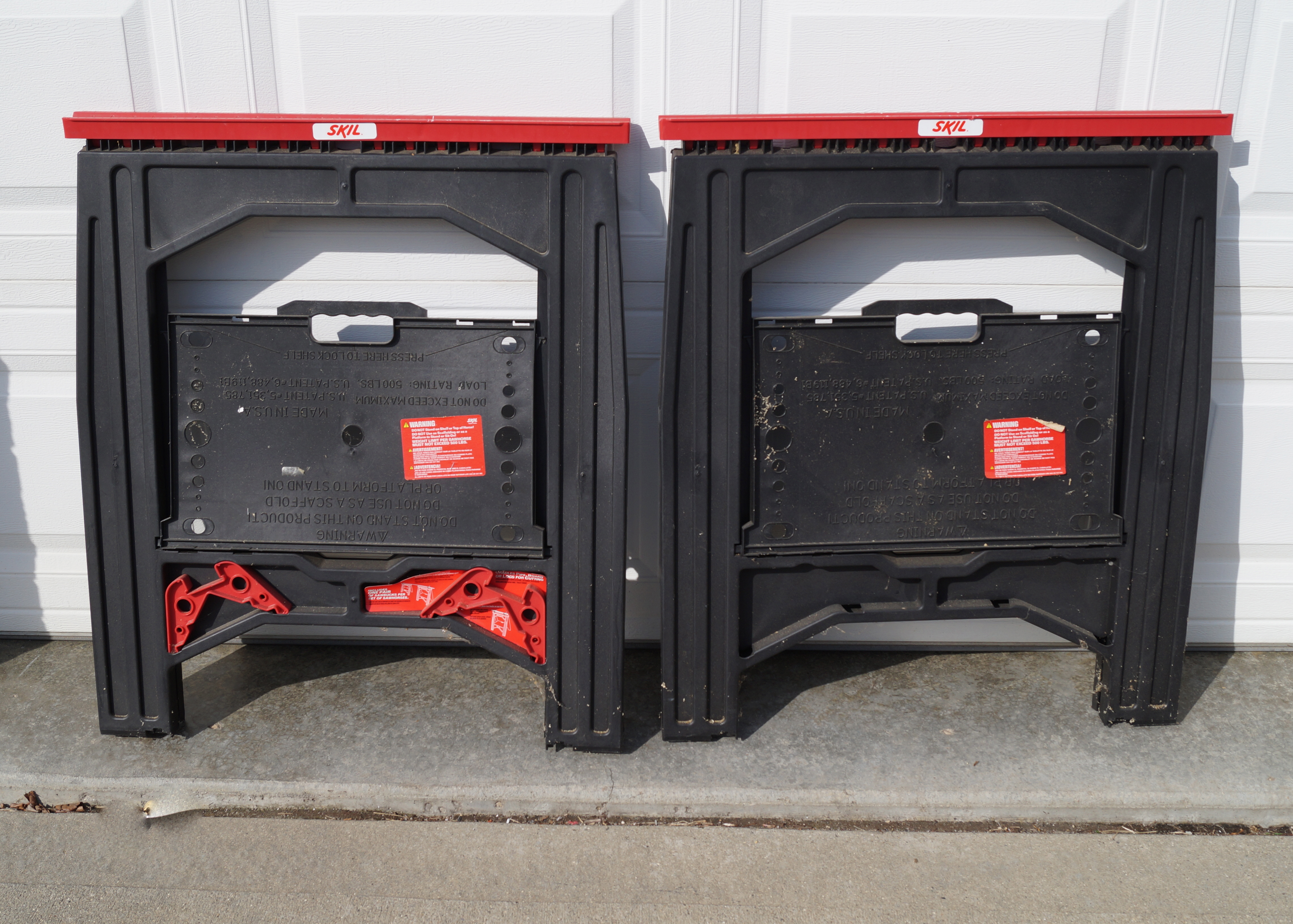 Skil Folding Plastic Saw Horses