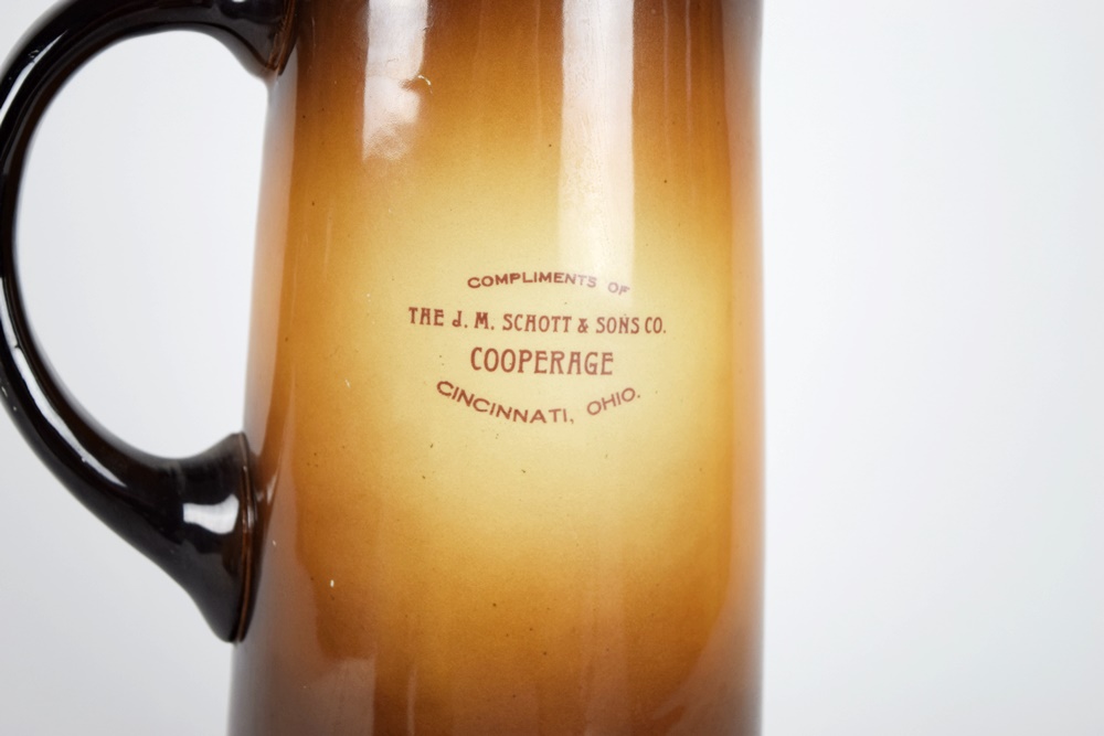 "Vas You Effer In Zinzinnati?" Pitcher and Mugs, Pre-Prohibition
