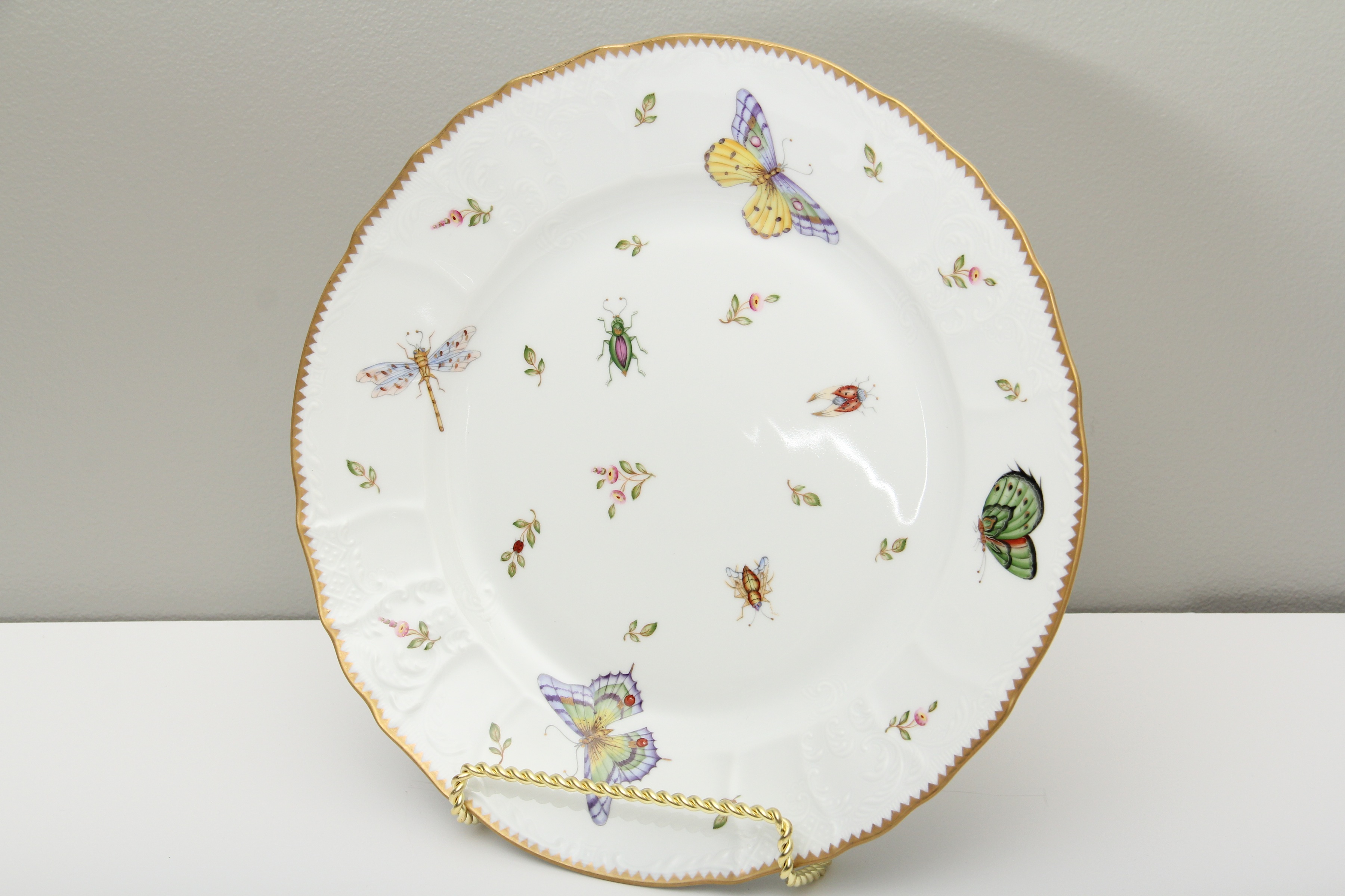 Anna Weatherley Fine China Set in Butterfly Pattern