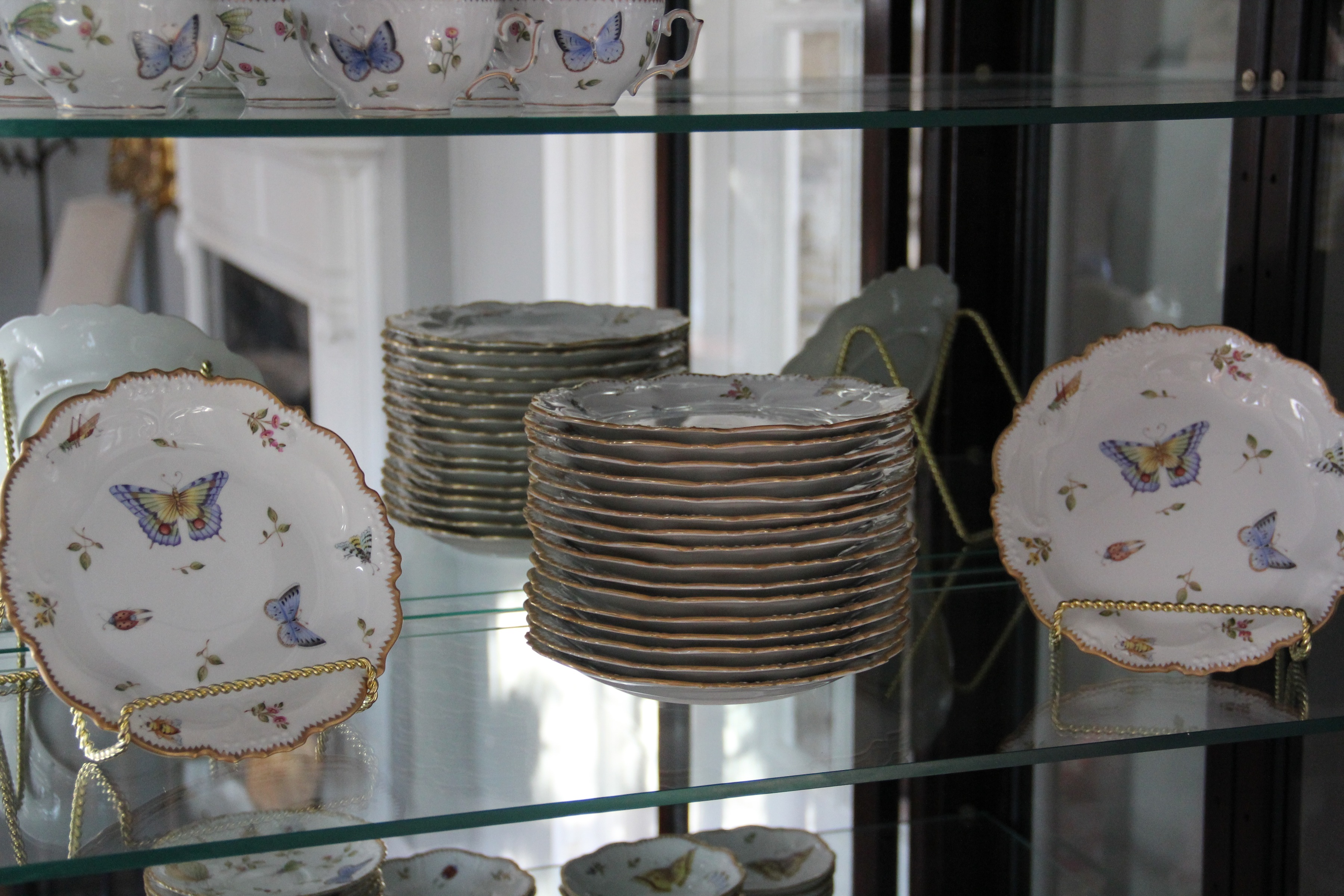 Anna Weatherley Fine China Set in Butterfly Pattern