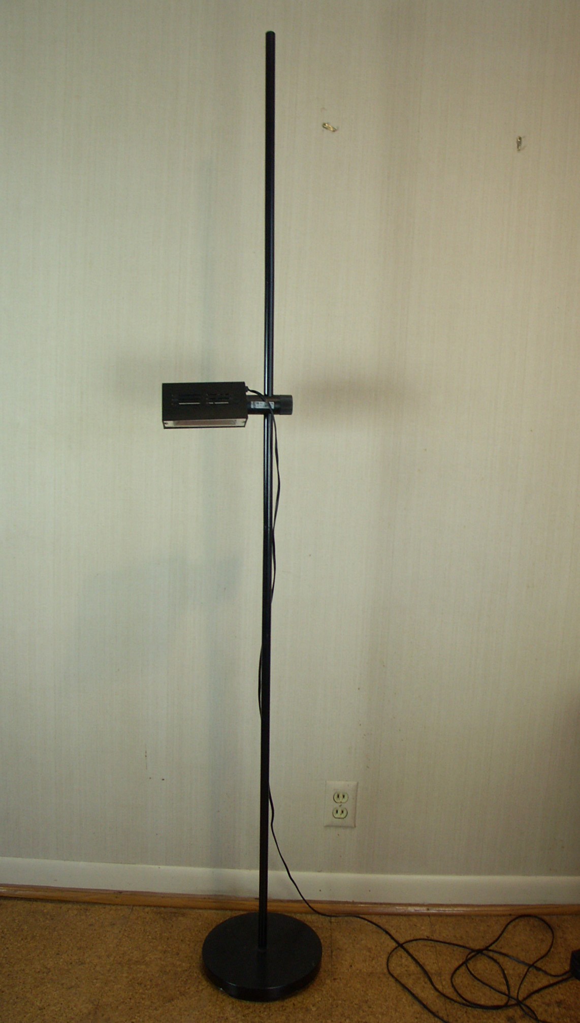 Black Modern Adjustable Floor Lamp