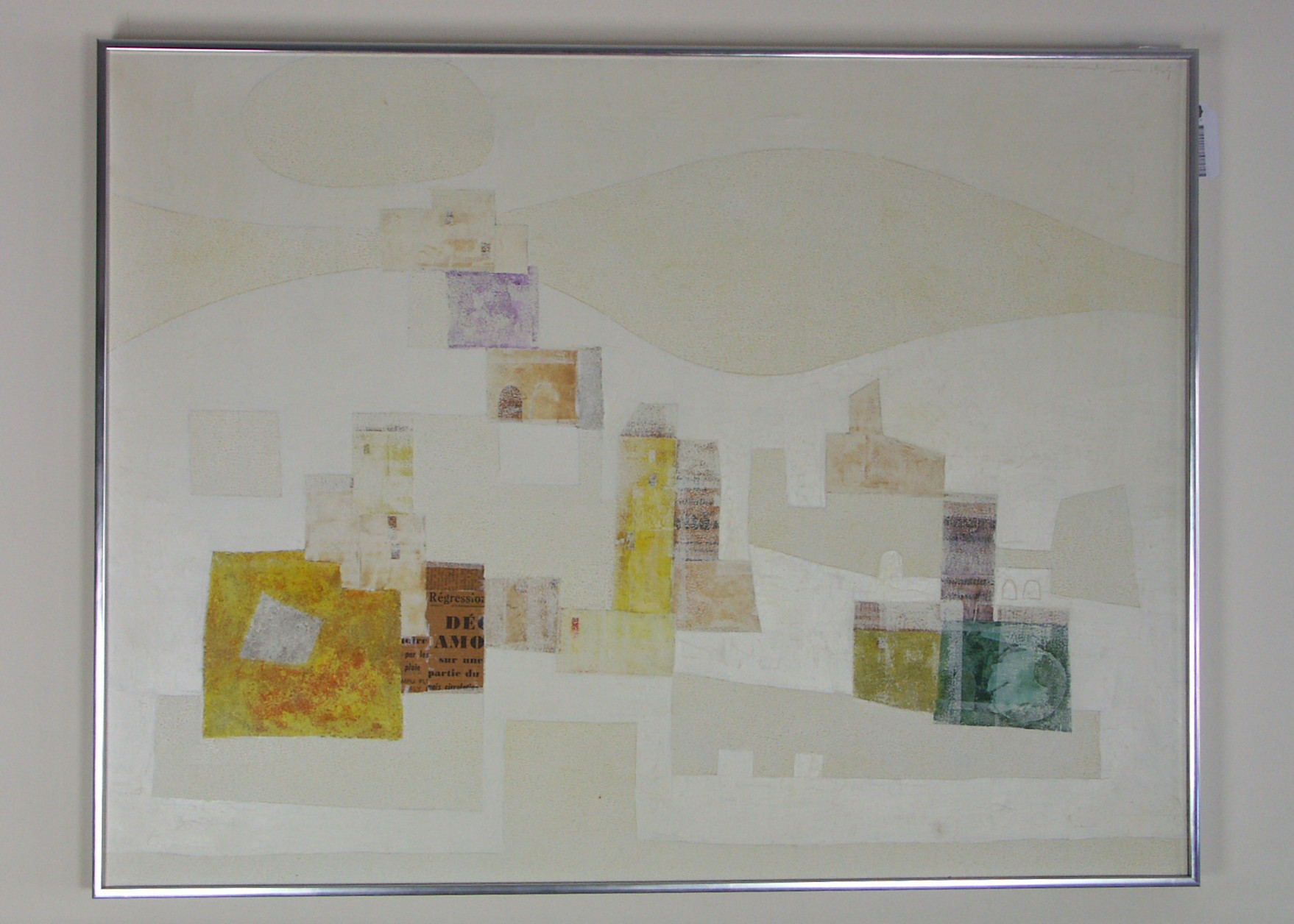 Mid-Century Modernist Original Collage - Cedric Chang