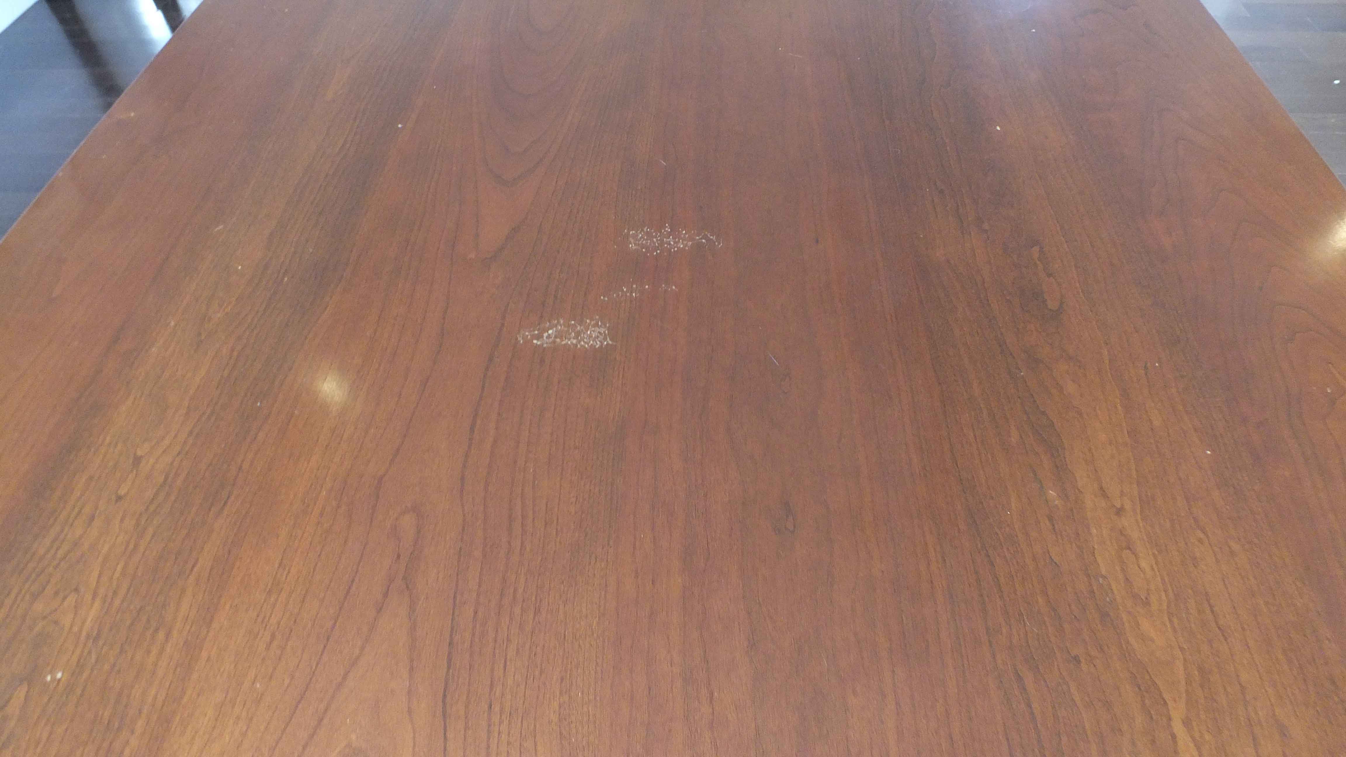 Robert Bergelin Custom Handcrafted Cherry Trestle Table