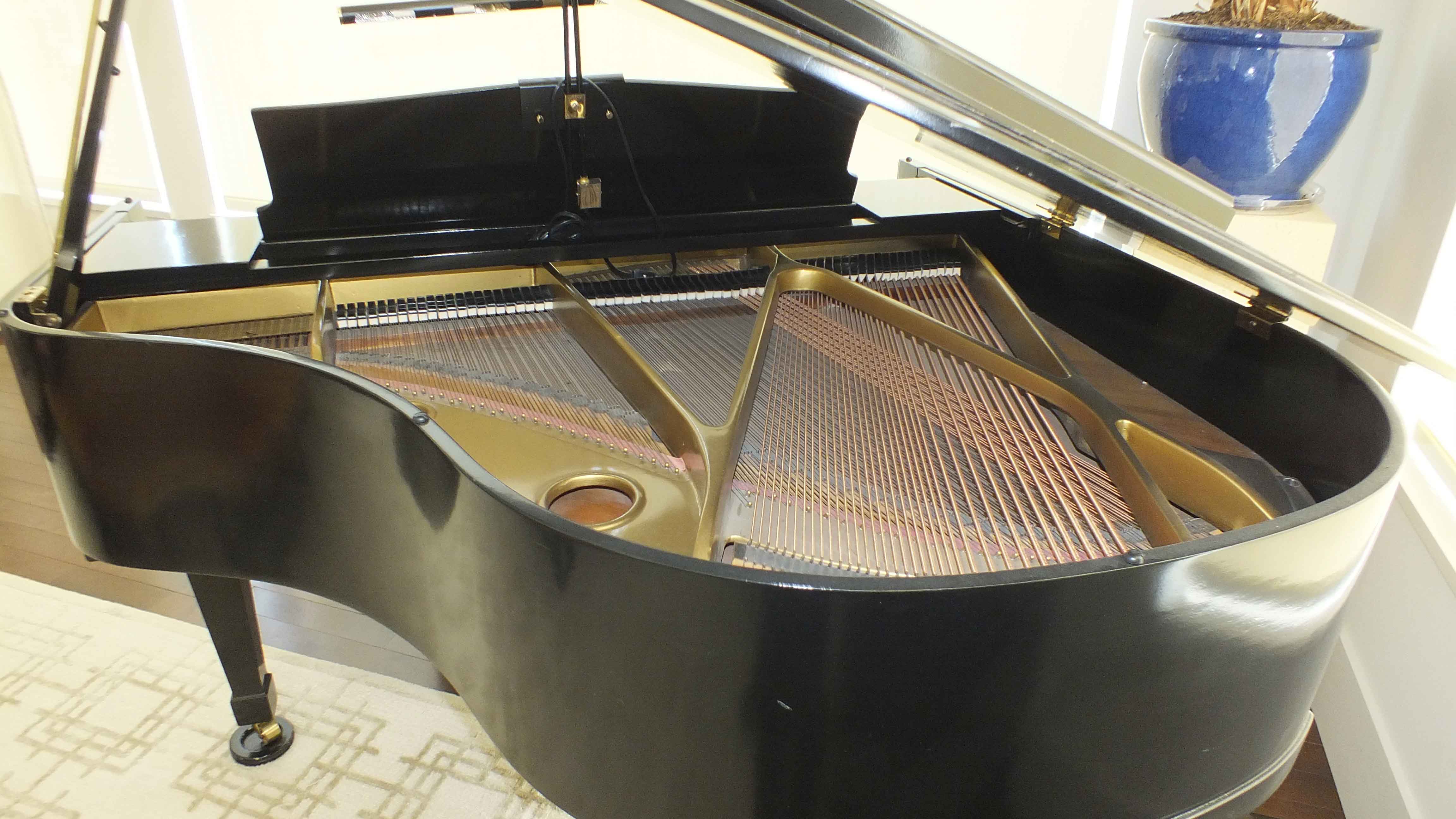 Aeolian Baby Grand Piano with Wurlitzer Decal, Circa 1913