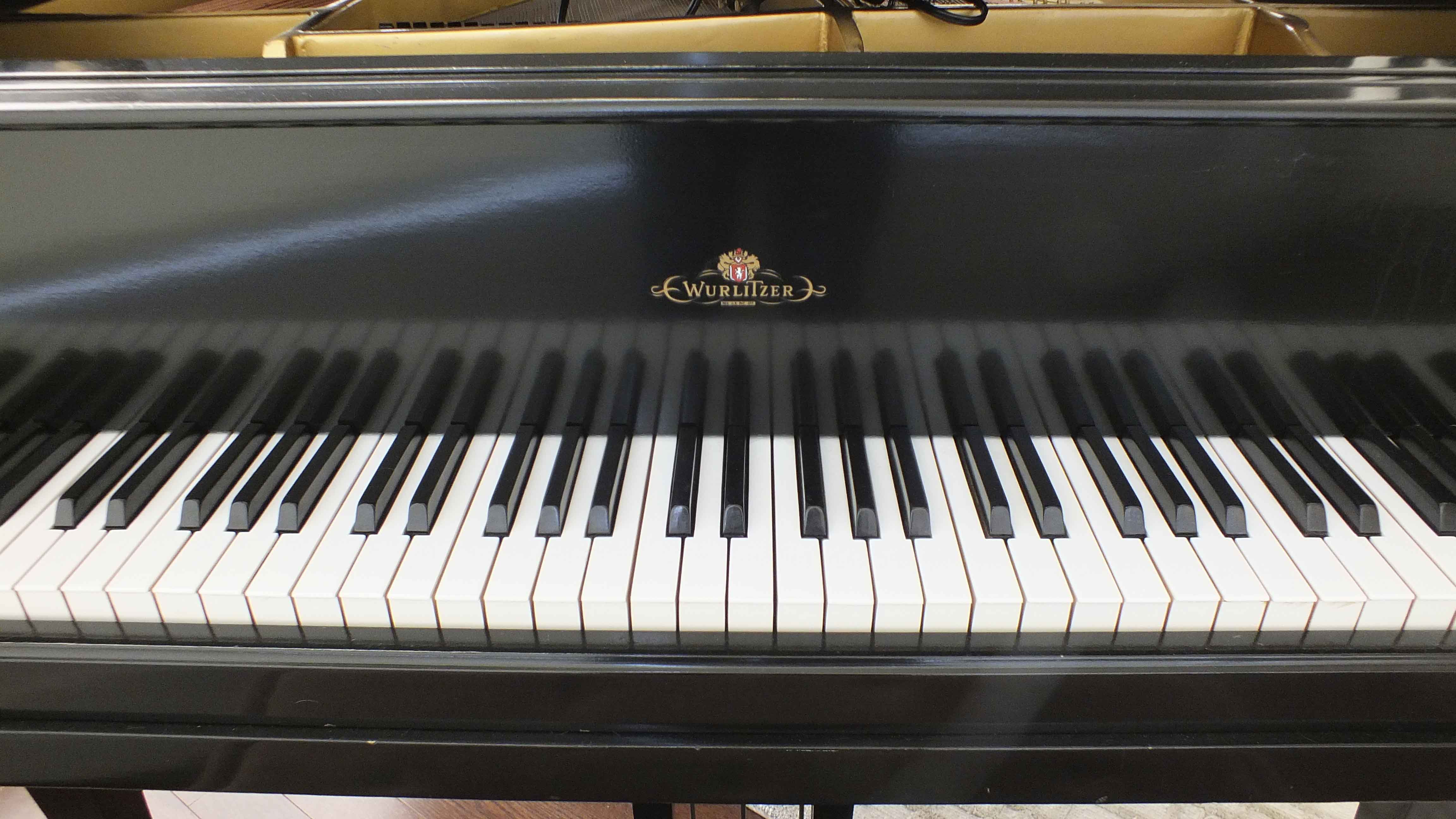Aeolian Baby Grand Piano with Wurlitzer Decal, Circa 1913
