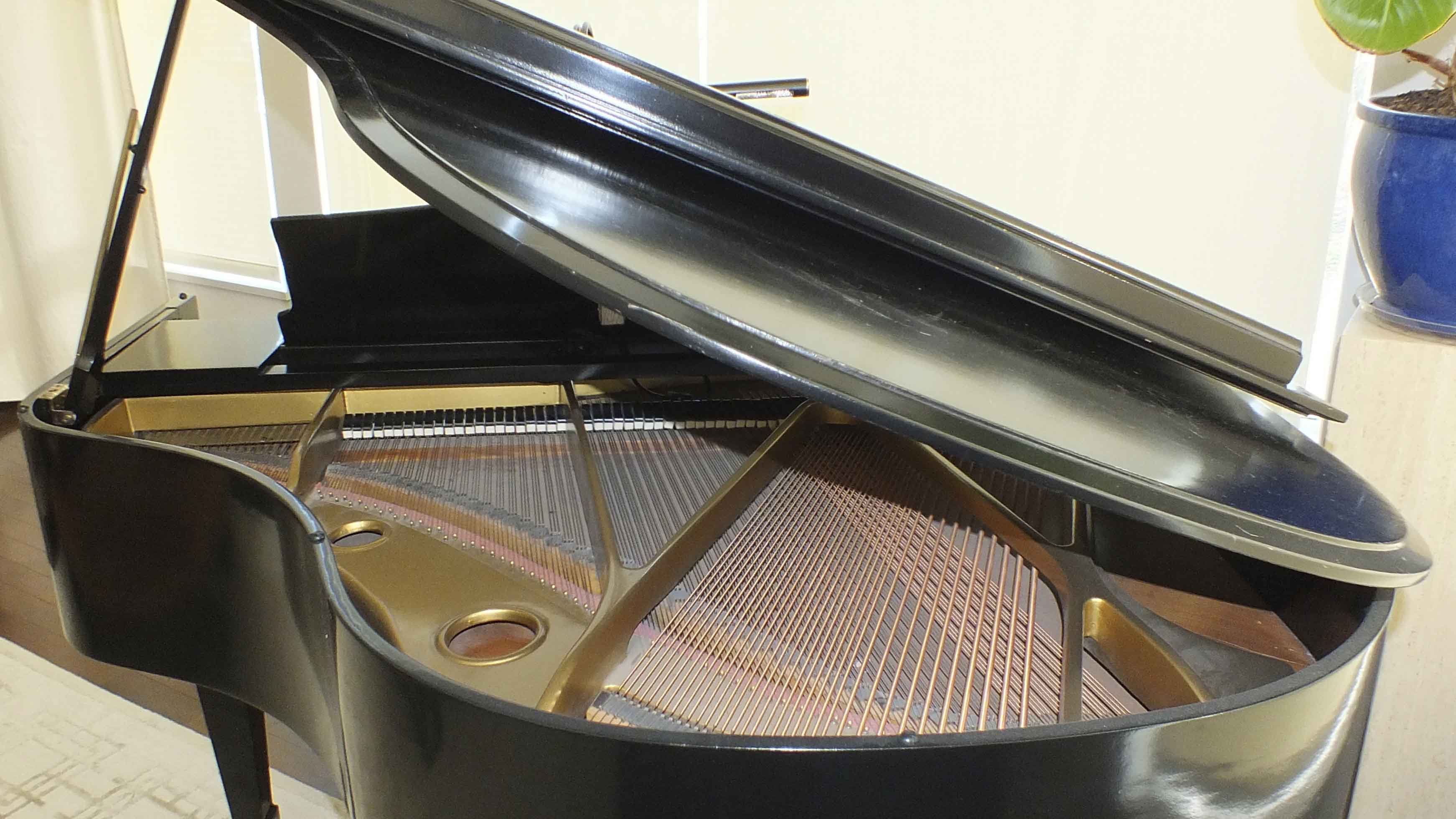 Aeolian Baby Grand Piano with Wurlitzer Decal, Circa 1913