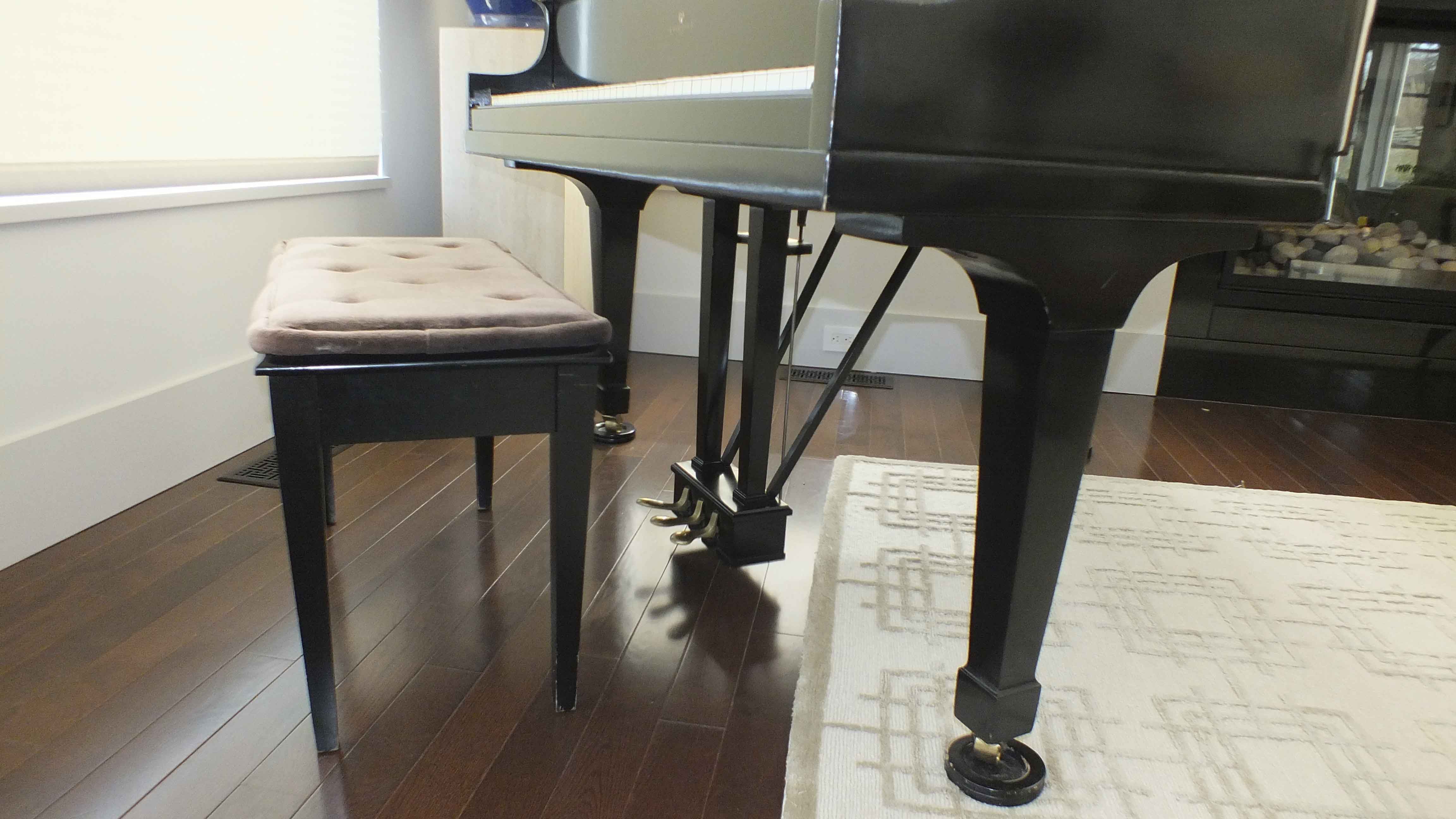 Aeolian Baby Grand Piano with Wurlitzer Decal, Circa 1913