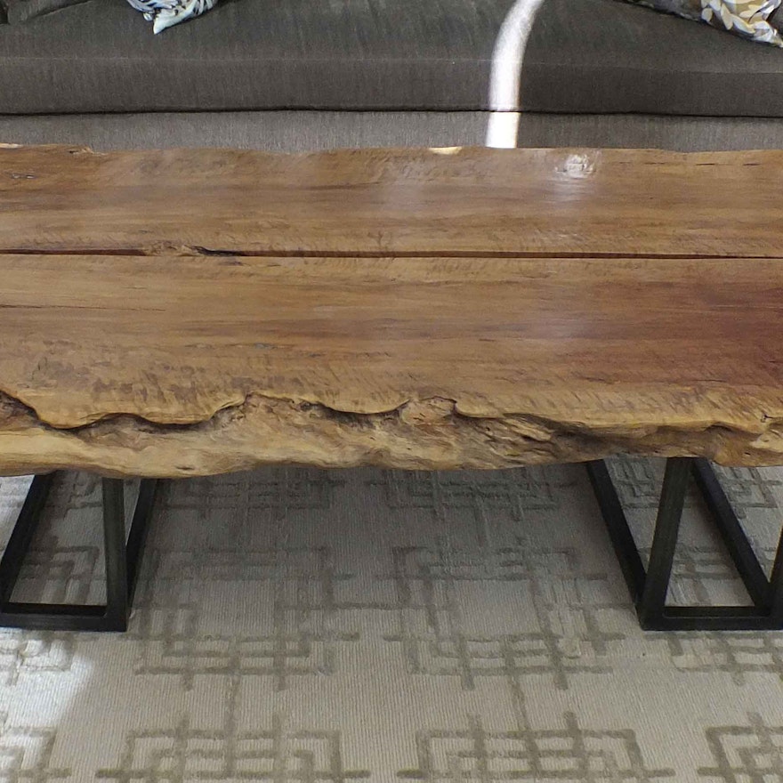 Exotic Wood Coffee Table