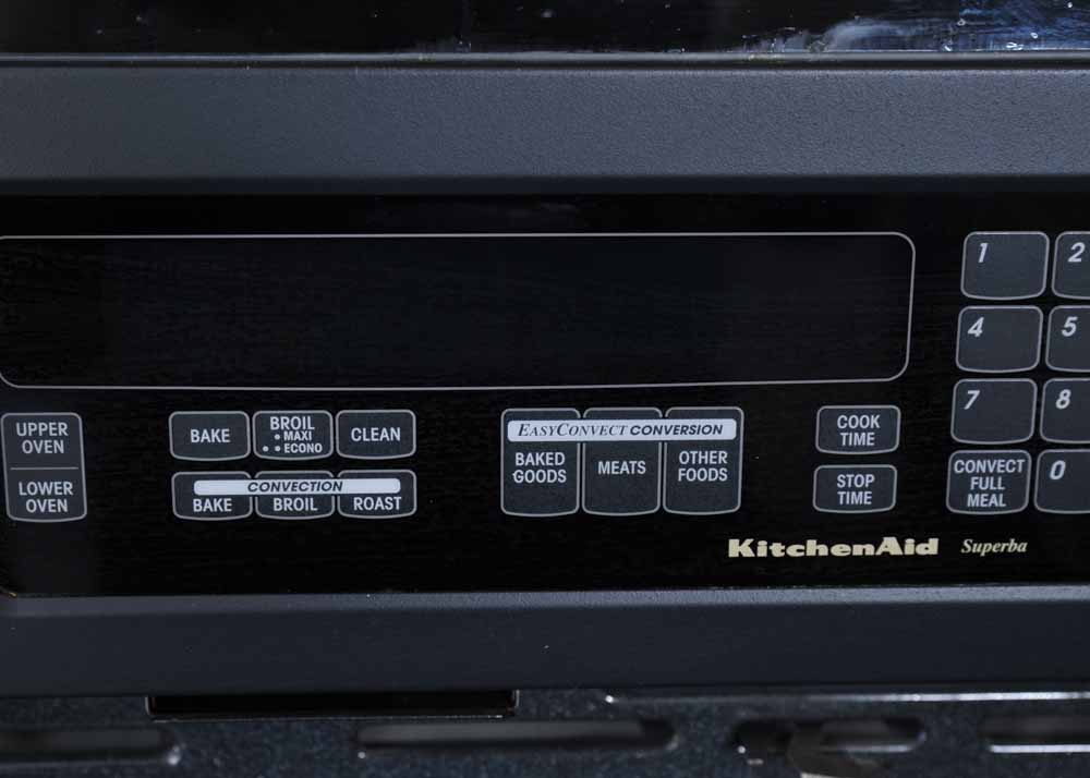 Kitchen Aid "Superba" Double Oven in Black