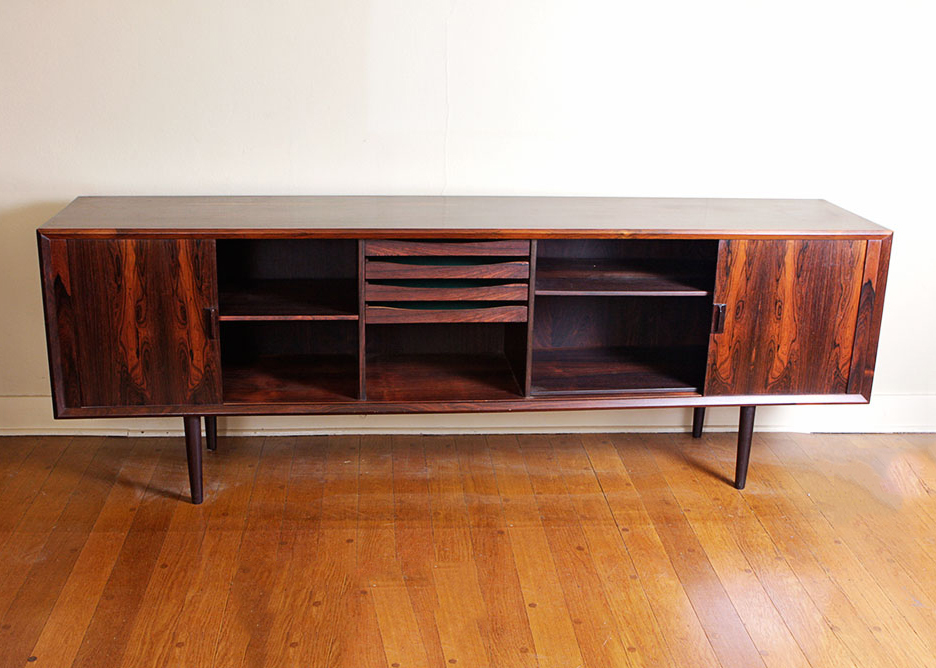 Danish Modern Rosewood Credenza