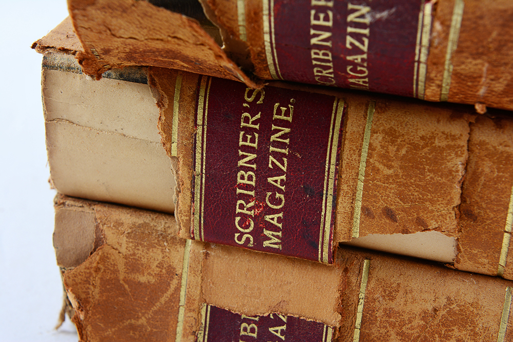 Vintage Scribner's Magazine Collection Vol 1-4