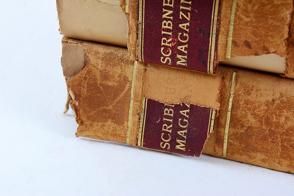 Vintage Scribner's Magazine Collection Vol 1-4