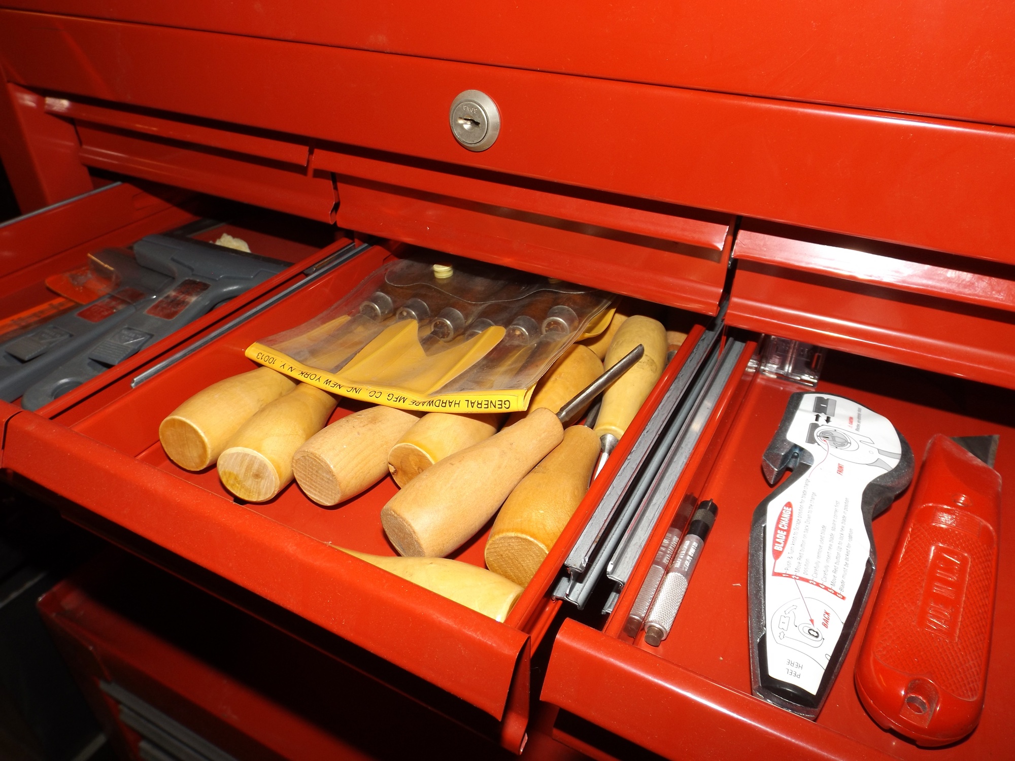 Craftsman 9-Drawer Rolling Tool Cabinet/Upper Tool Box + Tools