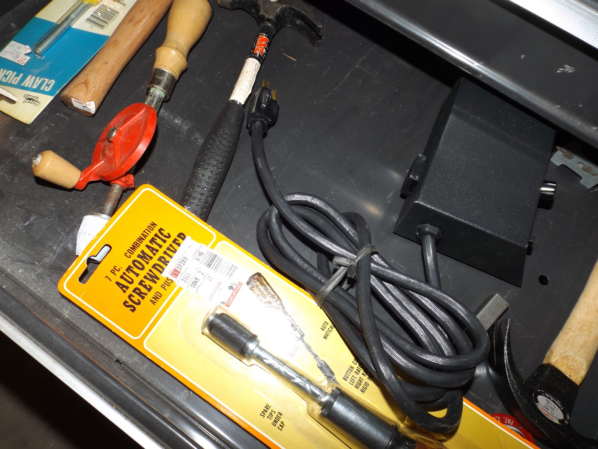 Craftsman 9-Drawer Rolling Tool Cabinet/Upper Tool Box + Tools