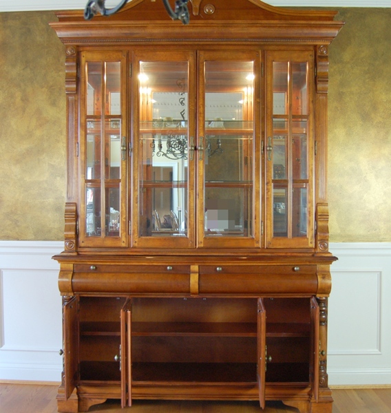 Illuminated China Cabinet by Levitz Furniture