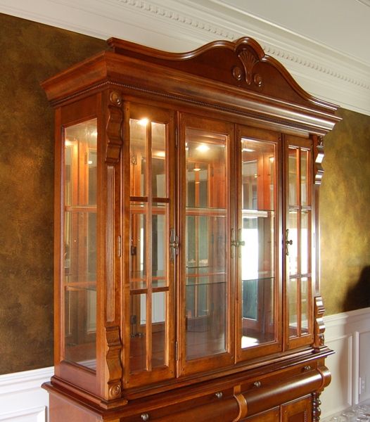 Illuminated China Cabinet by Levitz Furniture