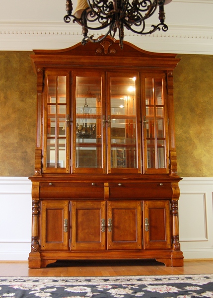 Illuminated China Cabinet by Levitz Furniture