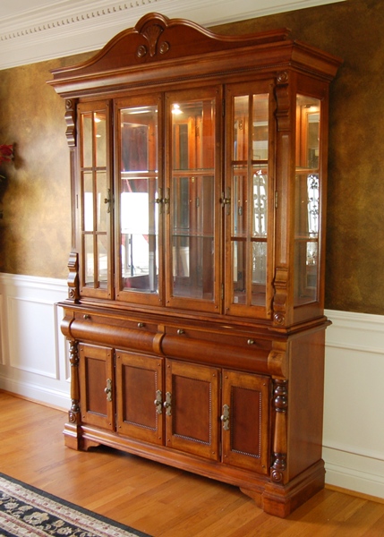 Illuminated China Cabinet by Levitz Furniture