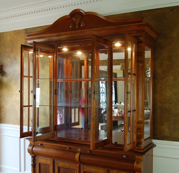 Illuminated China Cabinet by Levitz Furniture