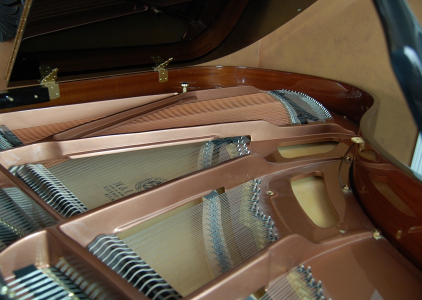 Hailun Ebony Grand Piano (HG178) and Tufted Bench