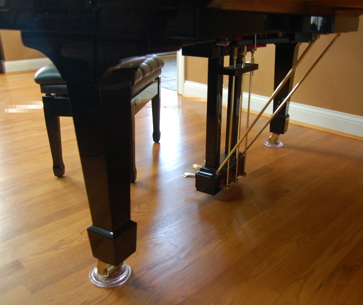 Hailun Ebony Grand Piano (HG178) and Tufted Bench