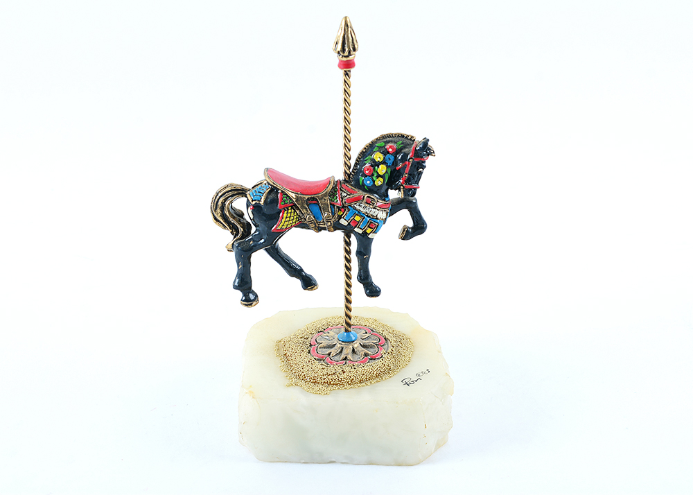 Vintage 1985 Carousel Horse Figurine by Ron Lee