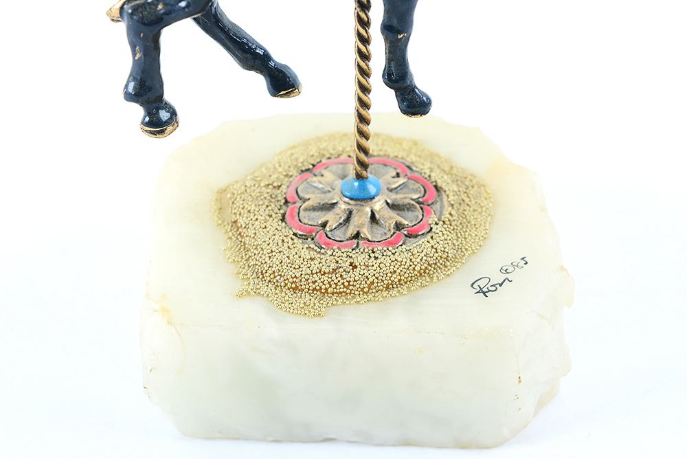 Vintage 1985 Carousel Horse Figurine by Ron Lee