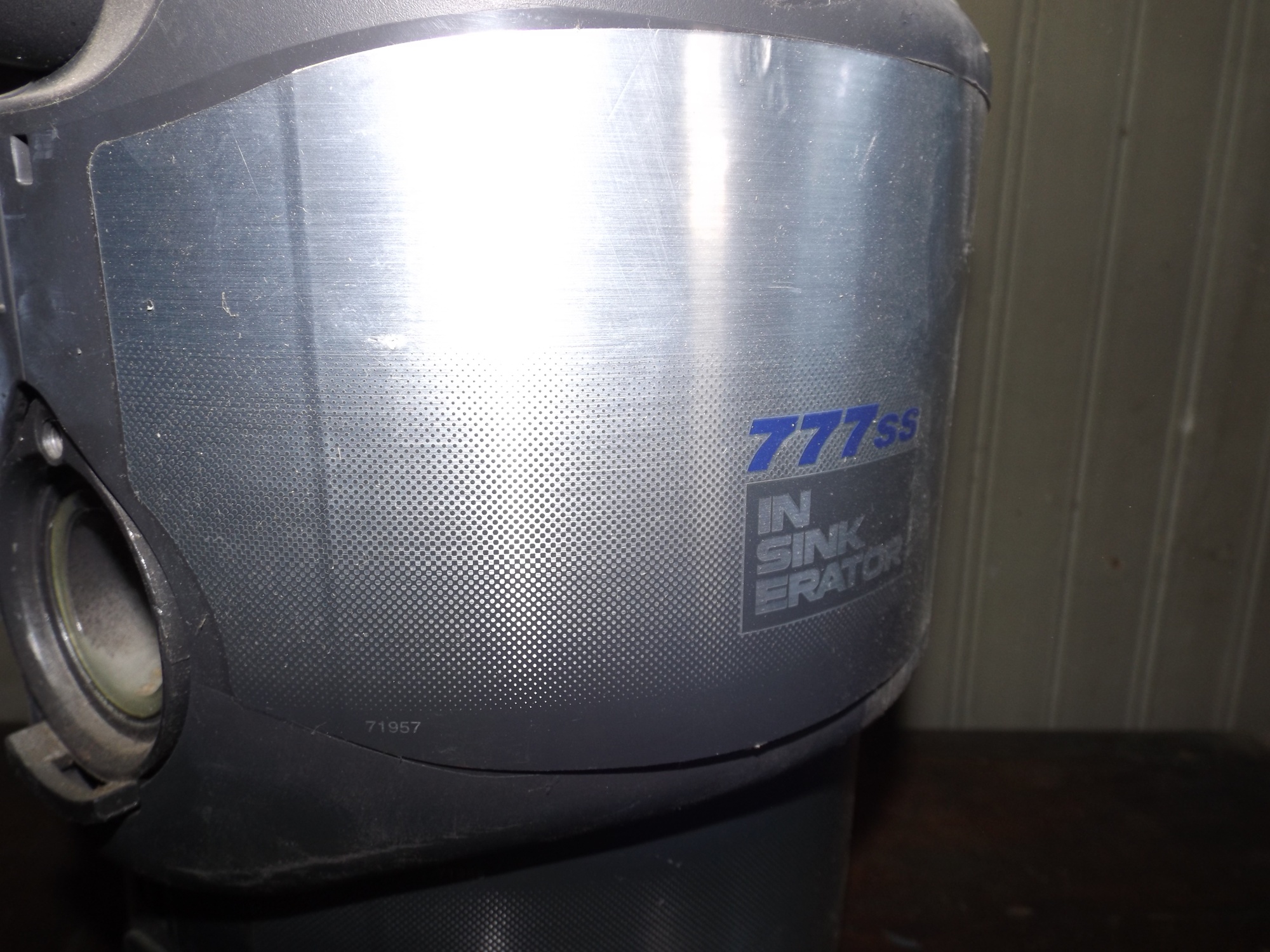 Insinkerator 1.0 HP Model 777SS Food Waste Disposer