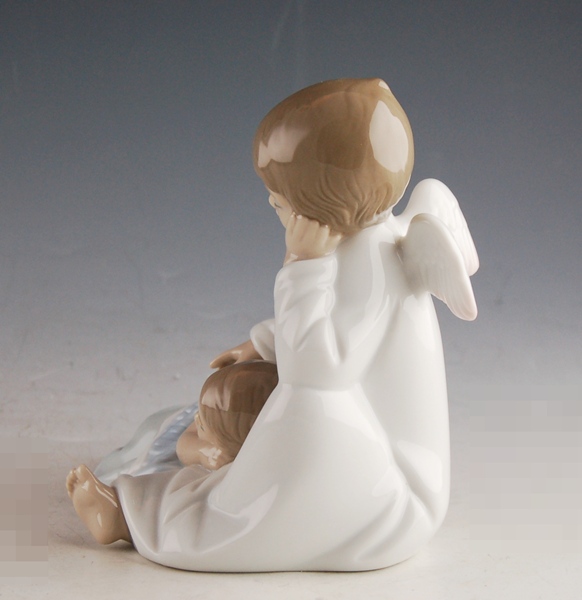 Lladro "My Guardian Angel" Porcelain Figurine