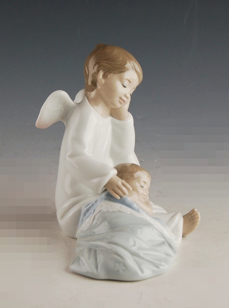 Lladro "My Guardian Angel" Porcelain Figurine